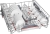 Bosch SMI6ZDS49E Geschirrspüler integrierb.60 cm Edelstahl EmotionL. Zeolith 42dB EEK:C