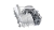 Bosch SPI2HKS41E Geschirrspüler integrierbar 45 cm Edelstahl HomeConnect 46dB EEK:E