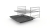Bosch HEF133BS1 Einbauherd kochfeldgebunden Edelstahl 5 Heizarten EcoClean LED-Display