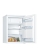 Bosch KTL15NWFA Tischkühlschrank m.Gefrierfach weiß 85cm hoch 56cm breit Nutzinhalt 106Ltr. LED EEK:F