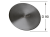 Villeroy & Boch 96241505 Cap Ventilabdeckung Anthracite