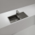 Schock Signus D-100L-FB Silverstone ( SIGD100LFBSIL ) Unterschrank 60 cm Flächenbündig CRISTADUR®