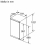 Bosch KIR31VFE0 Einbau-Kühlschrank, 102.5 x 56 cm, Flachscharnier Eco Airflow Super Cooling