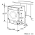 Siemens WI14W443 Einbau-Waschmaschine 8 kg 1400 U/min., speedPack L, timeLight, Sensortasten
