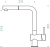 Schock EPOS Puro ( 540127PUR ) Chrom lackiert Ausziehbarer Auslauf, Hochdruck, Wasserspar-Perlator