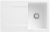 Villeroy & Boch 333401RW Siluet 45 Stone White Keramikspüle Handbetätigung Einbauspüle 45 cm Unterschrank