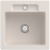 Villeroy & Boch 334501KRHL1 Siluet 50 S Crema Keramikspüle Handbetätigung Einbauspüle 50 cm Unterschrank