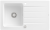 Villeroy & Boch 335002RWHL12 Architectura 50 Stone White Keramikspüle Excenter Einbauspüle 50 cm Unterschrank