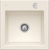 Villeroy & Boch 33152fKRHL12 Subway 50 S flat Crema Keramikspüle Excenterbetätigung flächenbündig 50 cm Unterschrank
