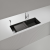 Schock Prepstation D-150-U Dusk (PRPD150UDSK) Unterschrank 120 cm Unterbauspüle CRISTADUR®