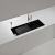 Schock Prepstation D-150-U Night (PRPD150UNGT) Unterschrank 120 cm Unterbauspüle CRISTADUR®