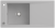 Villeroy & Boch 679002SMHL14 Timeline 60 Steam Keramikspüle Excenterbetätigung Einbauspüle 60 cm Unterschrank