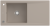 Villeroy & Boch 679002AMHL34 Timeline 60 Almond Keramikspüle Excenterbetätigung Einbauspüle 60 cm Unterschrank
