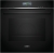 Siemens HR776G1B1 Einbau-Backofen mit Dampfunterstützung 60 cm Schwarz, Edelstahl Home Connect, 4D Heißluft