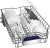 Siemens SR55ZS10ME Teilintegrierter Geschirrspüler 45 cm Besteckschublade Zeolith 42dB EEK:C
