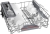 Bosch SBV4EAX23E Vollintegrierter Geschirrspüler XXL infoLight 40/39dB SilenceProgranmm EEK:C