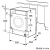 Bosch WKD28543 Einbau-Waschtrockner