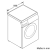Siemens WU14UT22 Waschmaschine 9kg 1400U/min LED-Display unterbaufähig touchControl EEK: A