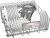 Bosch SMD8TCX04E Geschirrspüler vollintegrierbar 60cm PerfectDry TimeLight OpenAssist