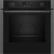 Neff B6ACH7AG3 Backofen 60cm GraphiteGrey 8Heizarten Pyrolyse HIDE LCD-Display Elektronikuhr