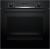 Bosch HBA574BB3 Backofen 60cm Schwarz Pyrolyse 7Heizarten AutoPilot10 LED-Display Versenkknebel