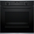 Bosch HBG237BB3 Backofen 60cm Schwarz 7Heizarten AutoPilot10 LCD-Display Versenkknebel