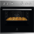 Electrolux KEFLH40BX Herd kochfeldgebunden 60cm Edelstahl AquaClean 8Heizarten Versenkknebel