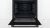 Bosch HBF010BA1 Backofen 60cm Schwarz 5Heizarten Bedienknebel Schnellaufheizung