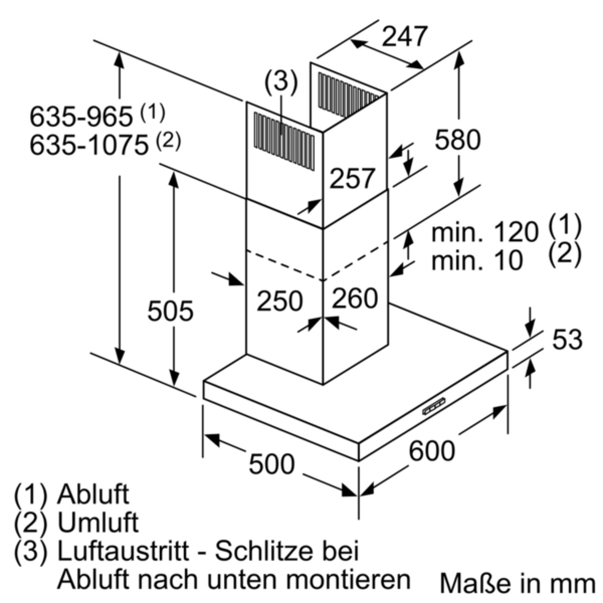 Neff DBBC620N ( D62BBC0N0 ) Wandesse 60 cm Edelstahl Box günstig kaufen | Wandhauben