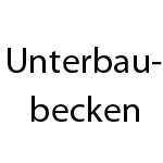Unterbau-Becken